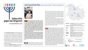 Informationstafel des Lotte-Koschelnik-Platzes.