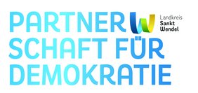 Logo der Partnerschaft für Demokratie Landkreis Sankt Wendel.