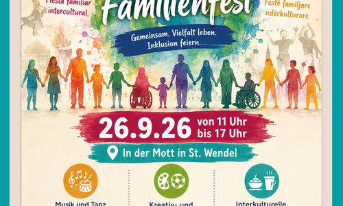 Plakat für das Interkulturelle Familienfest